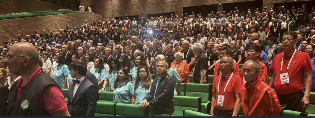 Opening Ceremonies, Photo WBF Bulletin 01